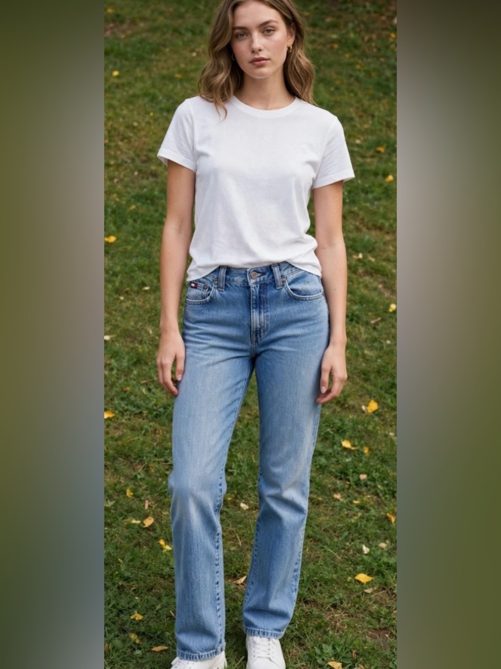 Tommy Hilfiger Y2K Mid Blue Boyfriend Jeans